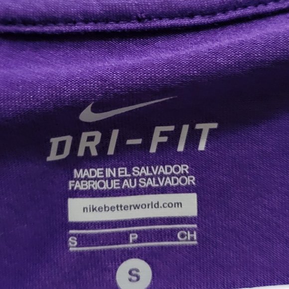 Nike Womens DRI-FIT Short Sleeve V-Neck - Picture 2 of 3